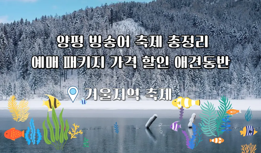 양평 빙송어 축제 사진