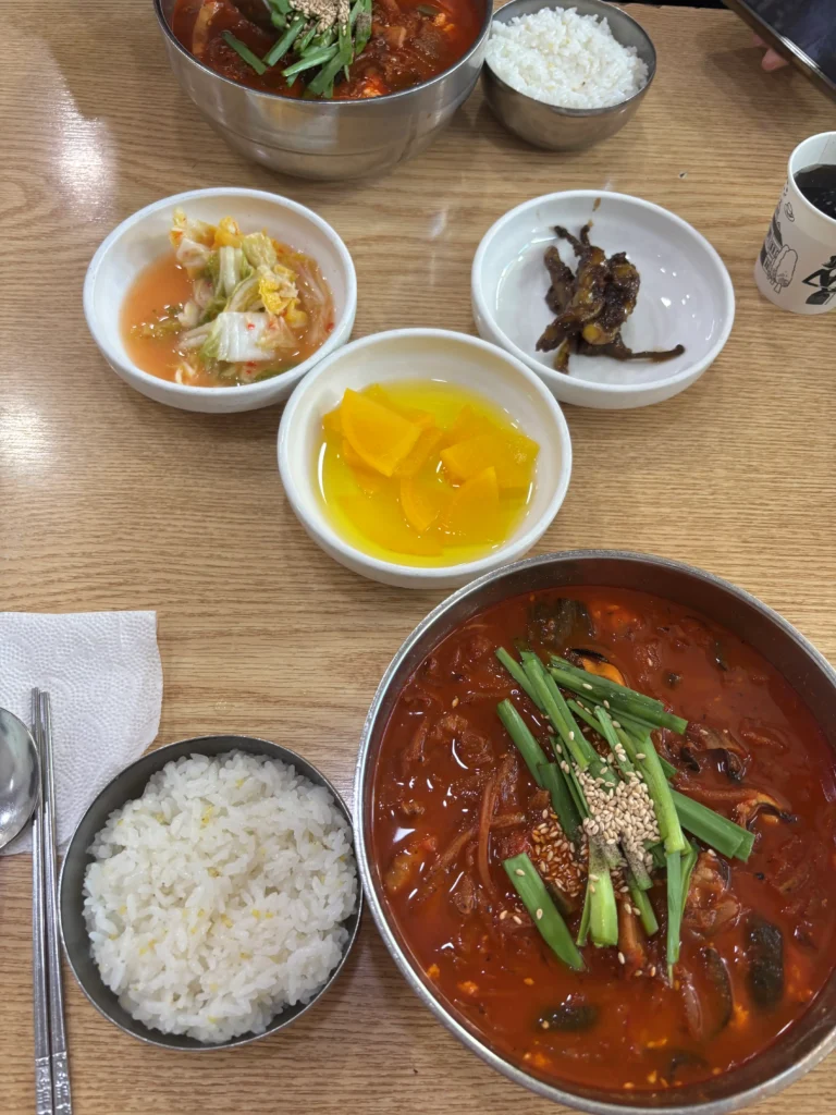 강릉 동화가든 후기 짬뽕순두부 사진