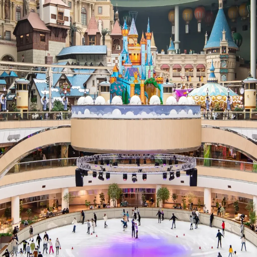 롯데월드 아이스링크장 전경