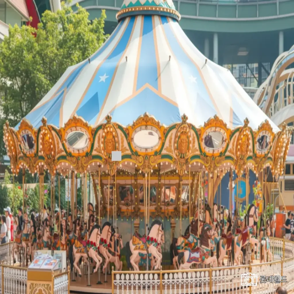 롯데월드 회전목마