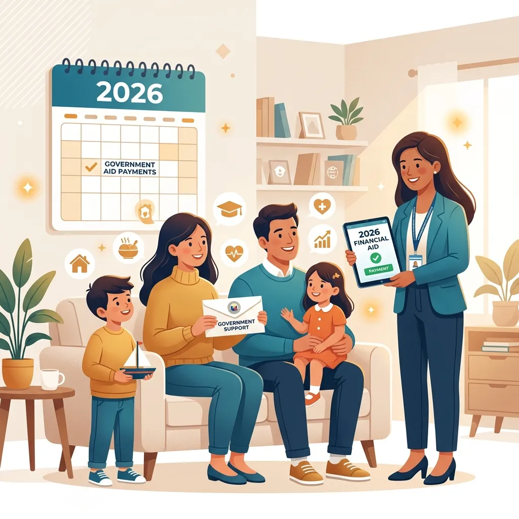 2026년 기준 중위소득 및 생계급여 혜택 확대 인포그래픽